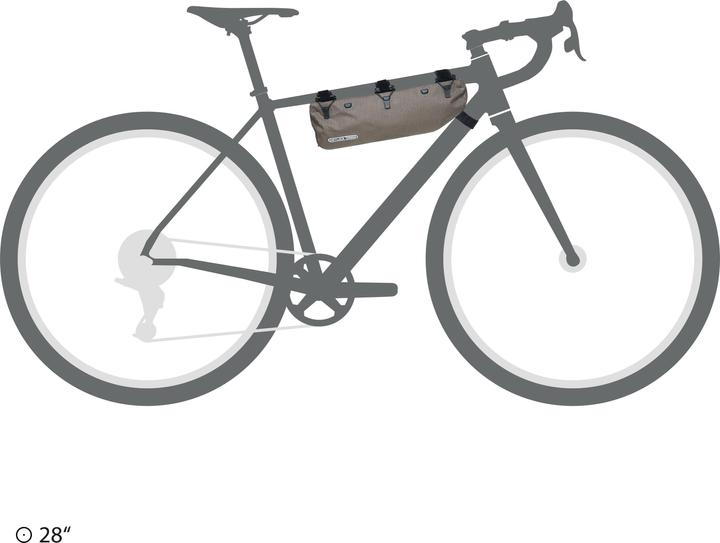 Immagine prodotto Ortlieb Telaio-Pack RC Toptube (4 l, Borsa telaio)