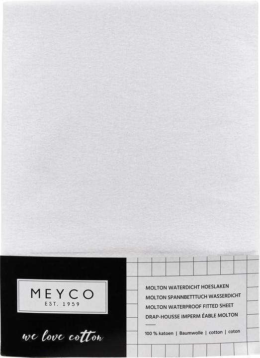Valeurs nutritives et ingrédients Meyco molton PU waterproof Drap housse 70x140/150