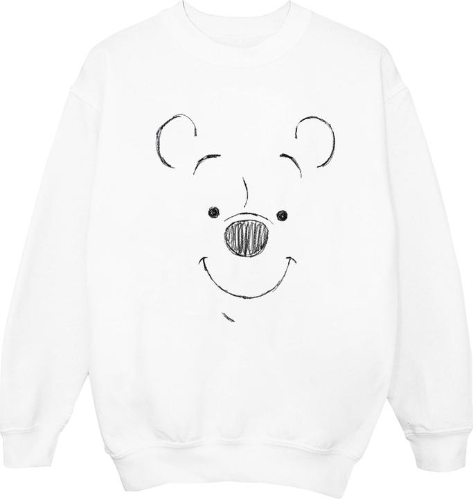 Disney Winnie The Pooh Winnie The Pooh Face Sweatshirt Mädchen