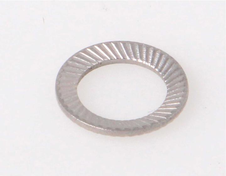 Produktbild Modellbau Lindinger sperrzahnscheibe m4 rostfrei edelstahl beidseitig gezahnt 10stk. (M4)