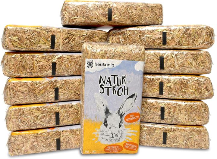 Produktbild heukönig.de Natürliches Stroh (12 kg, Stroh)