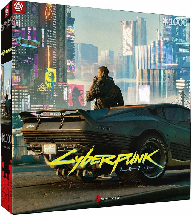 Actual product image Good Loot Cyberpunk 2077: Mercenary on the Rise Deck (1000 pieces)