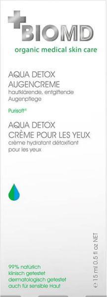 Biomed Aqua Detox Augenpflege Creme (Crème, 15 ml)