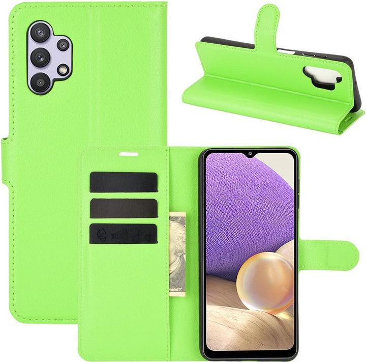 Image du produit Cover-Discount Galaxy A32 5G - Étui en cuir vert (Samsung Galaxy A32 5G)
