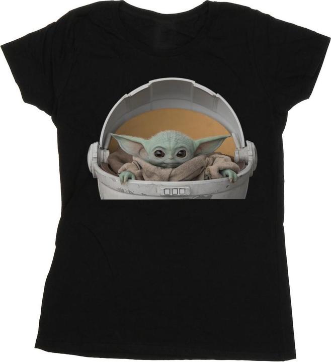 Immagine prodotto Star Wars The Mandalorian The Child Pod Maglietta Donna (XL)