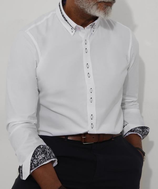 Produktbild Joe Browns Floral Trim Smart Collared Shirt (S)
