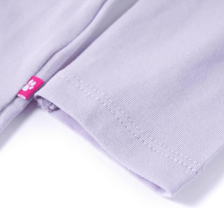 Produktbild VidaXL Kinder-Langarmshirt Helllila 140,Material: 95 % Baumwolle. 5 (140)