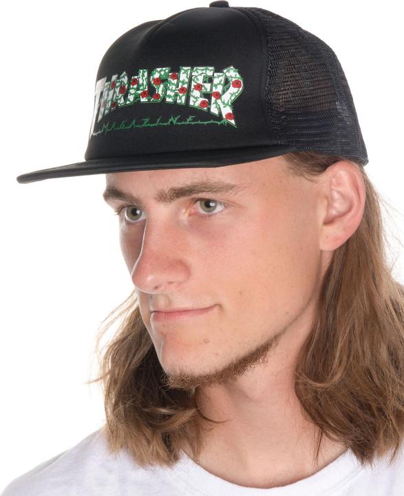 Thrasher Roses Mesh Cap (One Size)