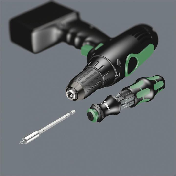 Image du produit Wera Kraftform Kompakt 28 (Croix Phillips PH M1, Croix Phillips PH M2, Croix Pozidriv PZ M1, Croix Pozidriv PZ M2)