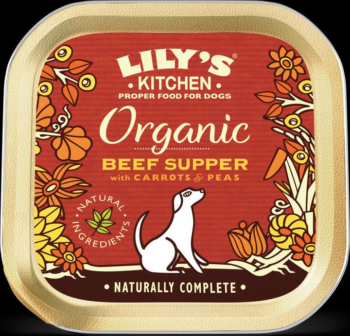 Produktbild Lily's Kitchen Organic Beef Supper (Adult, 1 Stk., 150 g)