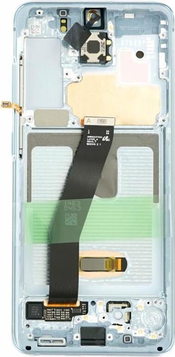 Image du produit Samsung Écran + cadre (sans caméra) G980F / G981B Galaxy S20 / 5G bleu GH82-31432D (Écran, Galaxy S20 5G, Galaxy S20)