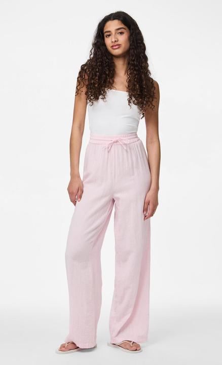 Image du produit Pieces PCSASTINA HW Musselin Hose mit weitem Bein (M)