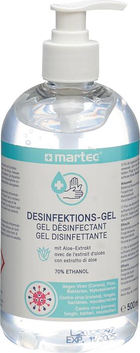 Produktbild Martec Desinfektions-Gel (500 ml)