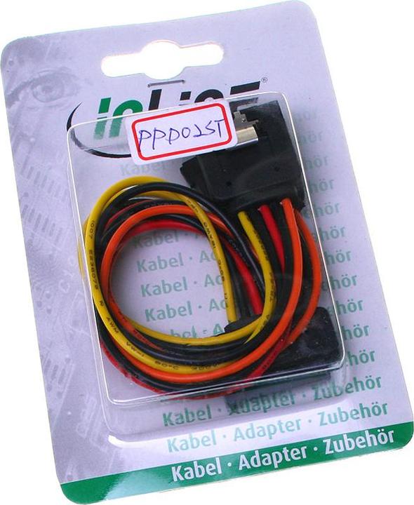 Produktbild InLine SATA Strom-Y-Kabel SATA Lasche