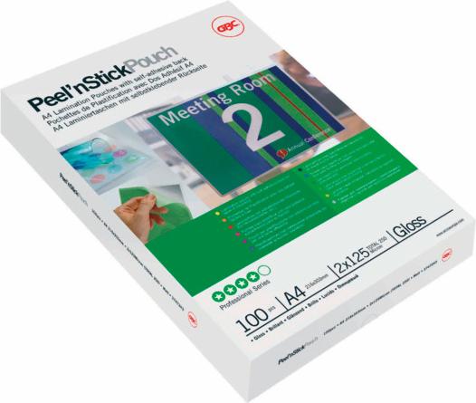 Actual product image GBC PEEL'N STICK POUCH - glossy (A3, 25 Piece, 75 µm)
