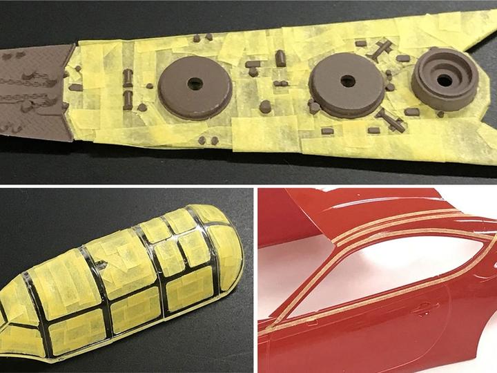 Actual product image Tamiya Masking Tape 2mm
