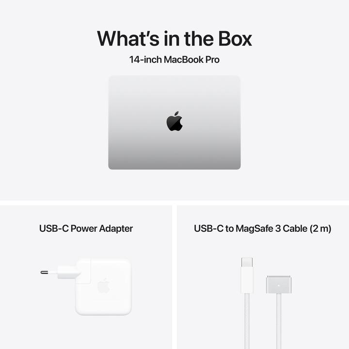 Produktbild Apple MacBook Pro 14 – 2024 (14.20", M4, 16 GB, 512 GB, DE)
