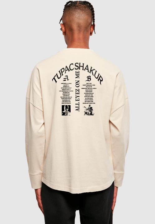 Produktbild Mister Tee X Artist 2Pac All Eyez on me Tracklist Cut On Longsleeve - 173459 (M)
