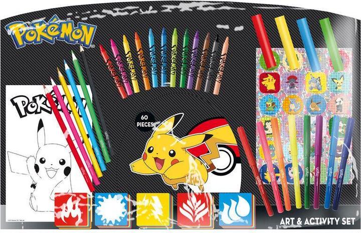 Produktbild CYP Pokémon - Ensemble d'activités avec 60 pièces sous blister Pokémon de départ