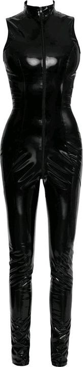 Actual product image Black Level Vinyl jumpsuit L (L)