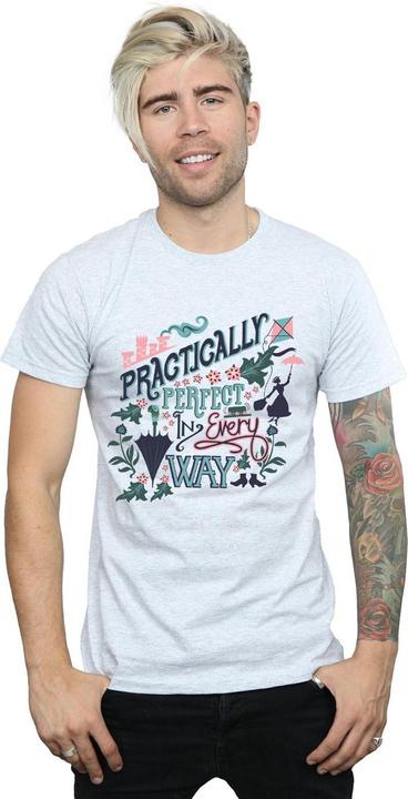 Image du produit Disney - T-shirt MARY POPPINS PRACTICALLY - Homme (XL)