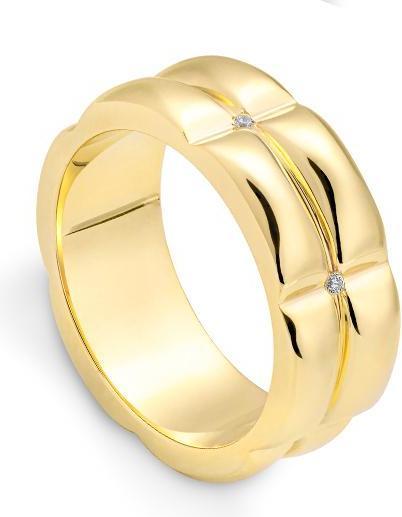 Produktbild Breuning RING - BRILL. 0,045 Ct. H/si (48, 750/18 K Gold)