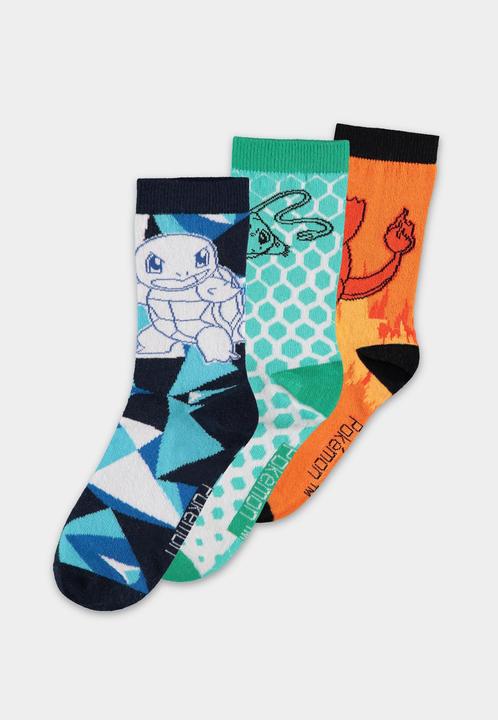 Immagine prodotto Difuzed Pokemon confezione 3 paia di scarpe da ginnastica taglia 39-42 (confezione da 3, 39 - 42)