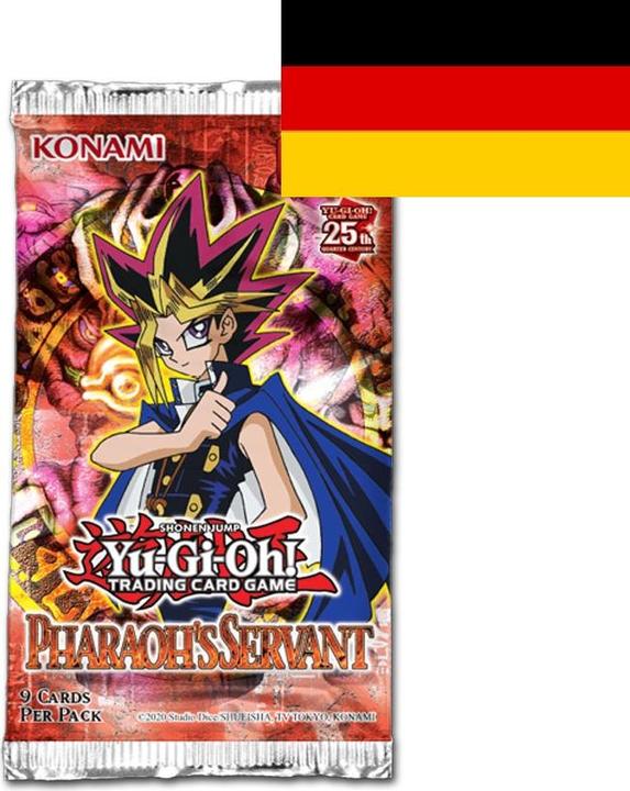 Immagine prodotto Yu-Gi-Oh Booster del Servitore del Faraone 25° Anniversario -! - IT (Tedesco, Display del booster)