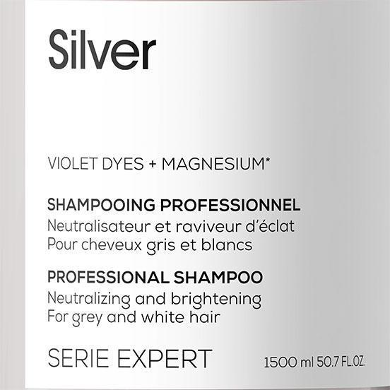 Actual product image L'Oréal Professionnel Silver (1500 ml, Silver shampoo)