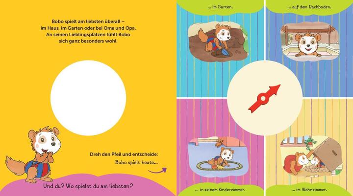 Actual product image Bobo Siebenschläfer - Entscheide Du! Was macht Bobo heute (German, Svenja Dieken, Schwager & Steinlein Publishing House, 2024)