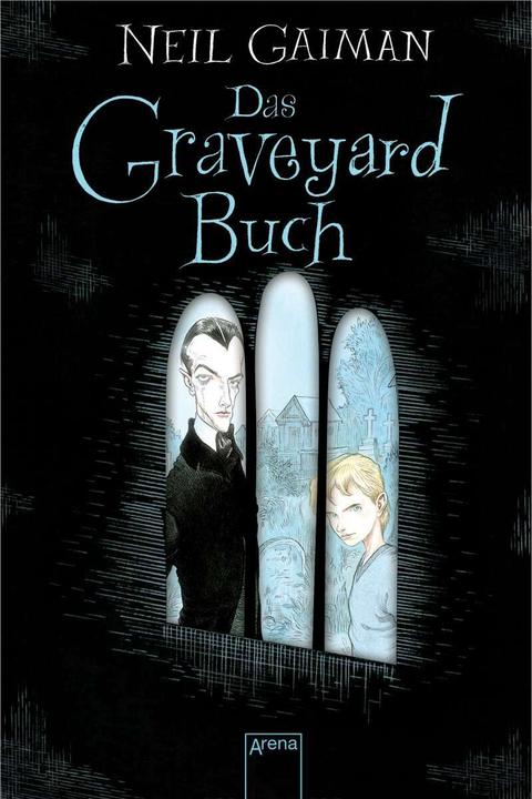 Actual product image Das Graveyard Buch (German, Neil Gaiman, Reinhard Tiffert, Chris Riddell, 2020)