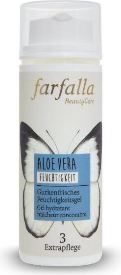 Image du produit Farfalla ALOE VERA Gel hydratant frais au concombre (Lait pour le corps, 50 ml)