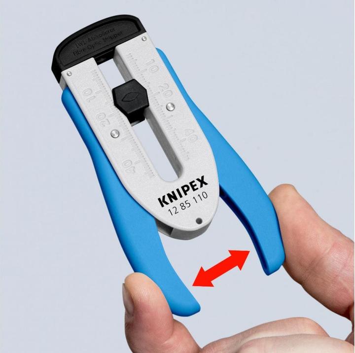Image du produit Knipex Outil de dénudage pour câble à fibres optiques (190 mm)