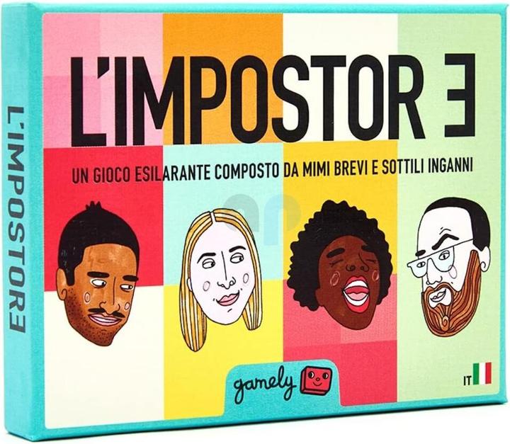 Gamely L'IMPOSTORE (un gioco edilarante composto da mimi vrevi e sottili inganni (Italiano)