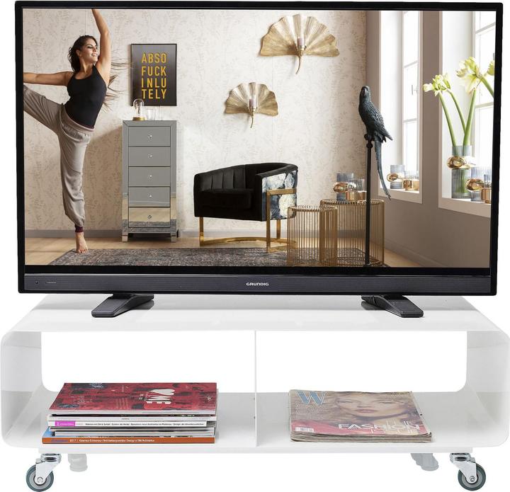 Actual product image Kare Design Lounge M TV Mobil White (90 x 42 x 30 cm)