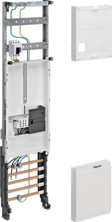 Produktbild Hager Komplettfeld Mainova ZH34C7N 1Z 1feldrig 3Pu. 5polig