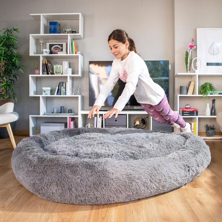 Image du produit InnovaGoods Lit pour chien humain | Human Dog Bed XXL Grey
