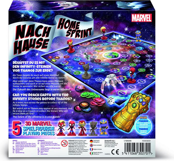 Image du produit ASS Altenburg C75840390 - Disney Marvel - Accueil / Jeu de l'oie, de 6 ans, 2-4 joueurs (Allemand)