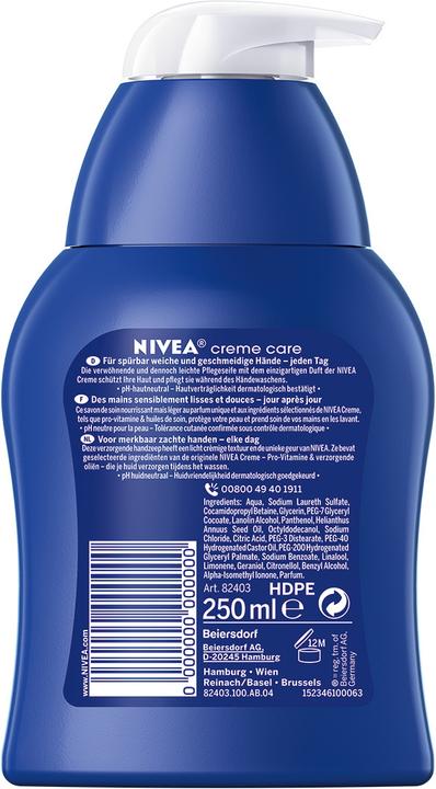 Image du produit NIVEA cream care (Savon liquide, 250 ml)