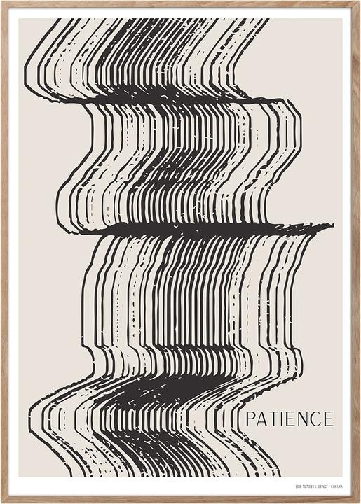 Immagine prodotto ChiCura Poster sulla pazienza (50 x 70 cm)