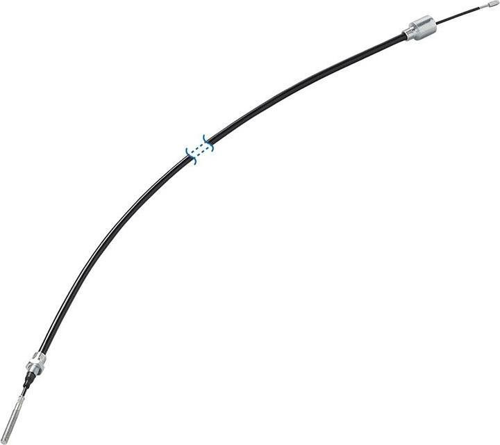 Actual product image ProPlus Brake cable for BPW hull: 930mm / cable: 1157mm