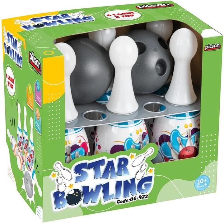 Produktbild Pilsan Bowling Mini 06422 Bowlingspiel