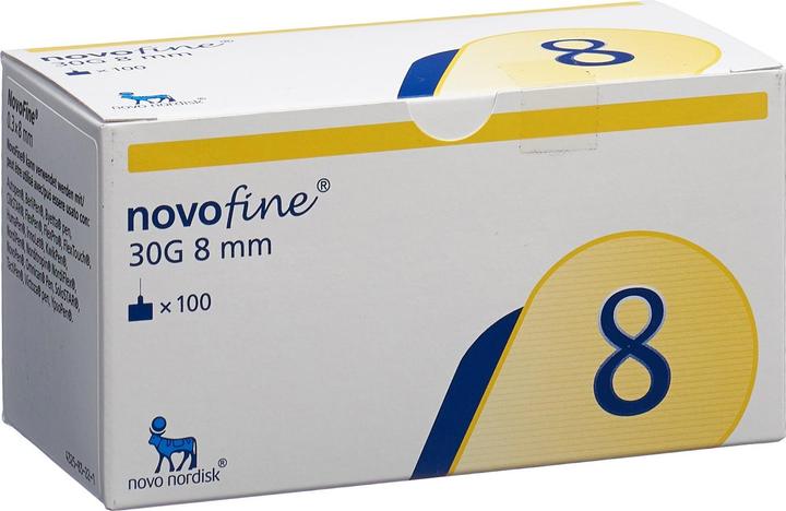 Actual product image Novofine Hypodermic needles 8mm 30G (100 pcs) (Pen needles + disposable needles)