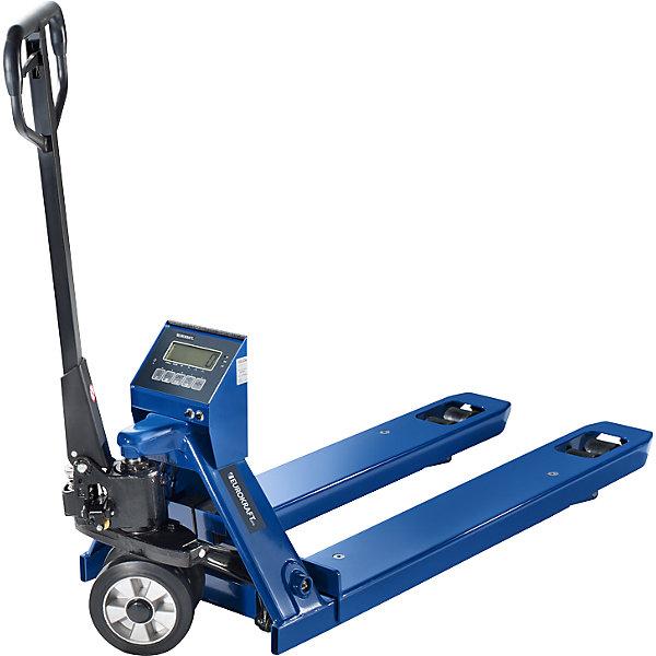 Image du produit eurokraft pro Transpalette avec balance, poids 110 kg