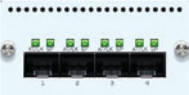 Image du produit Sophos Module 4 ports 10GbE SFP+ Flexi Port (pour XG 750 et SG/XG 550/650 rev.2 uniquement)