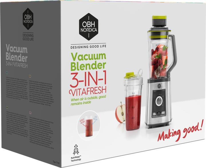 Actual product image OBH Nordica Vacuum Blender 3in1 (7745) (1500 W)