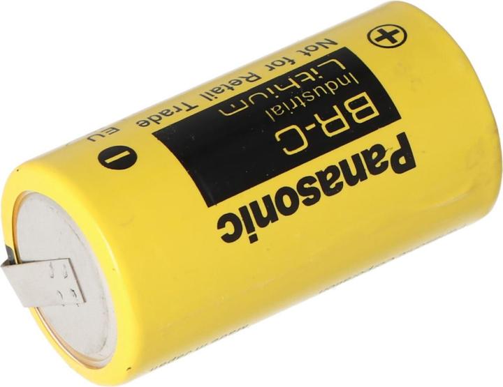 Produktbild Panasonic Akku BR-C Lithium Batterie Baby mit Lötfahnen in U-Form (1 Stk., Gerätespezifisch, 5000 mAh)