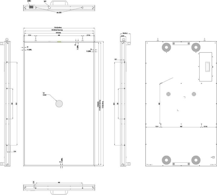 Produktbild Hisense Semi-Outdoor Display 55WF45H (1920 x 1080 Pixel, 55")
