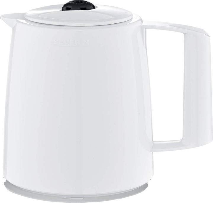 Actual product image Severin KA 9314 Coffee Maker White Capacity Cups=16 Insulated Jug
