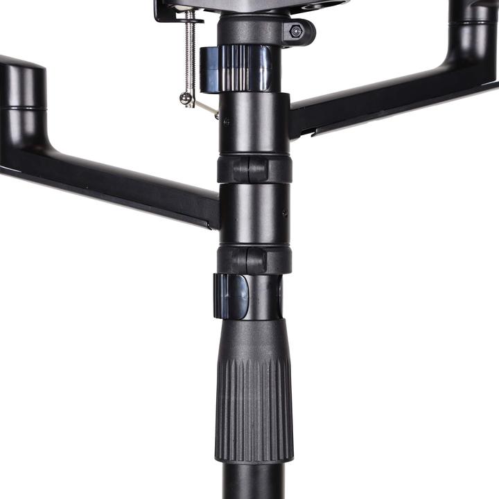 Actual product image Wiltec 4in1 tripod rollable mobile phone holder ring light streaming setup photo tripod (Plastic, Metal)